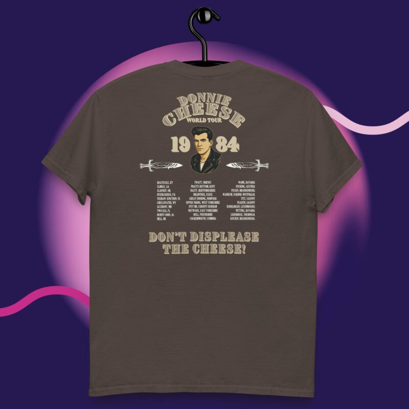 Donnie Cheese 1984 World Tour Shirt - Image 3